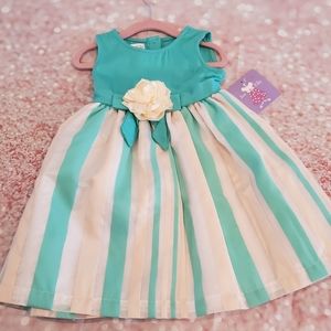 NWT Joe-Ella Striped Party Dress